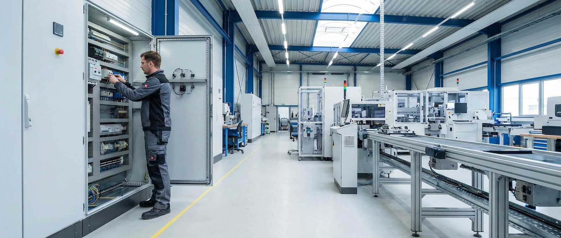 Technicien Gaudard effectuant une maintenance préventive